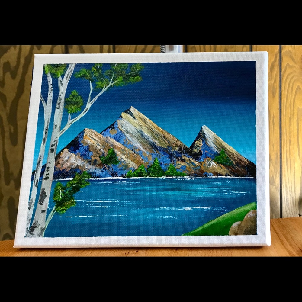 Original Mountain painting